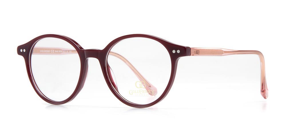 GOLDBERRY NULL Teenage Woman Round Full-Rimmed Acetate Unfiltered GB 4002-C.03